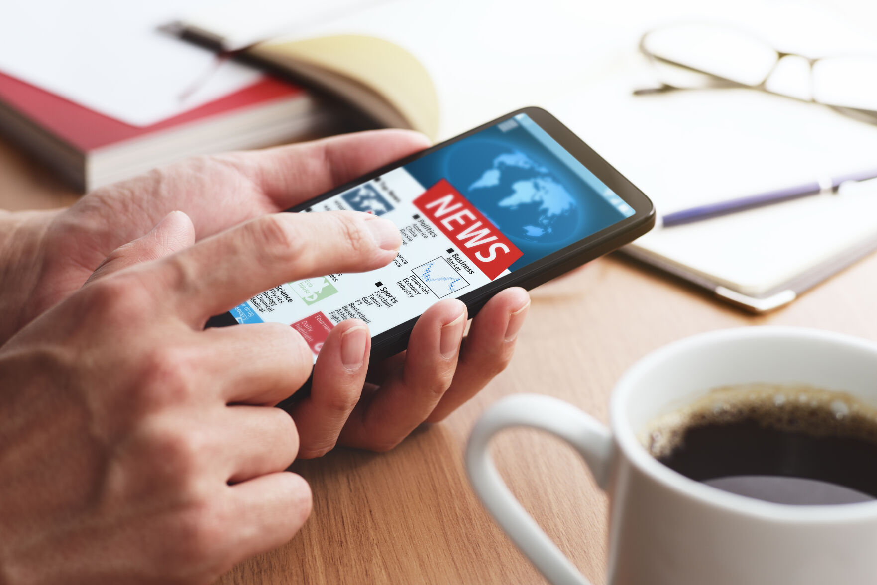 Use credible sources to keep yourself up to date.